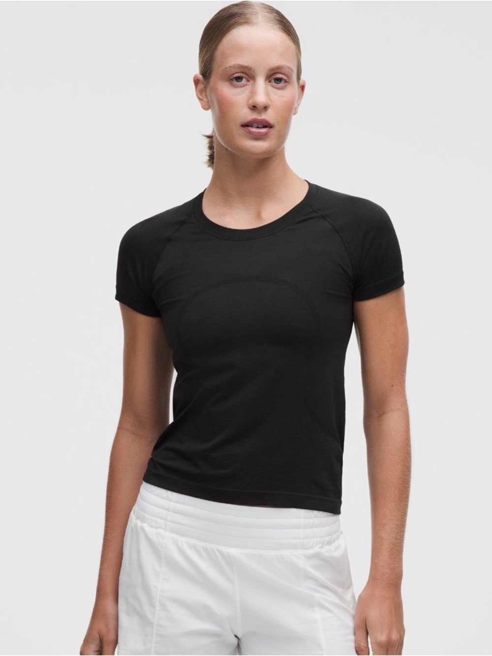 NWT Lululemon Swiftly short sleeve hip length